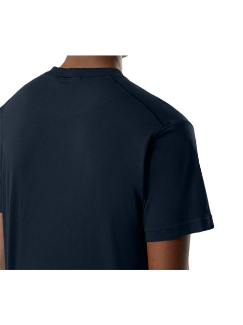 T-shirt a manica corta in jersey di cotone Stone Island | L2S15 2100026 S0057V0020 NAVY BLUE